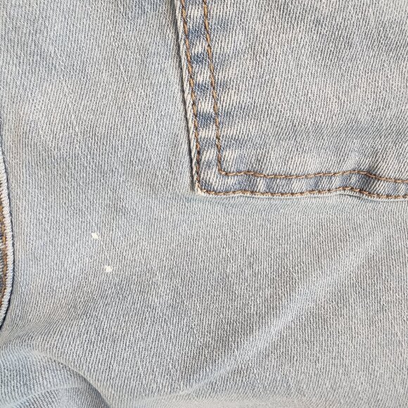 Woman Within Bermuda Shorts w/Embroidered Floral Design, Women's Size 14W - Picture 13 of 16